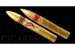 Cigares du Nicaragua avec feuille en or