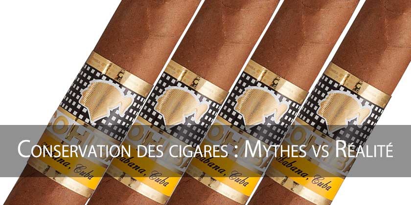 Conservation des cigares : mythes contre réalité
